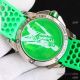 Copy Jacob and Co Epic x CR7 Watches Green Rubber Strap Baguette Diamond Bezel (7)_th.jpg